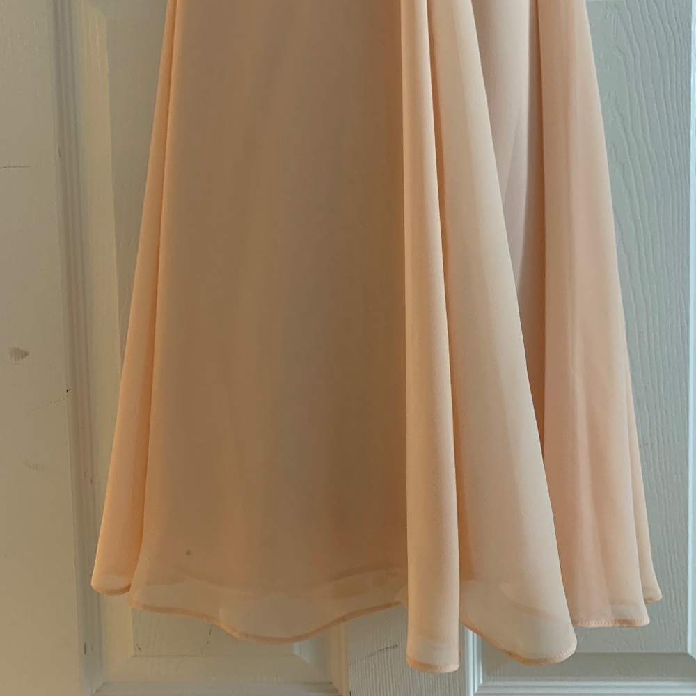 Azazie Carolina Dress in Pearl Pink - Picture 9 of 9